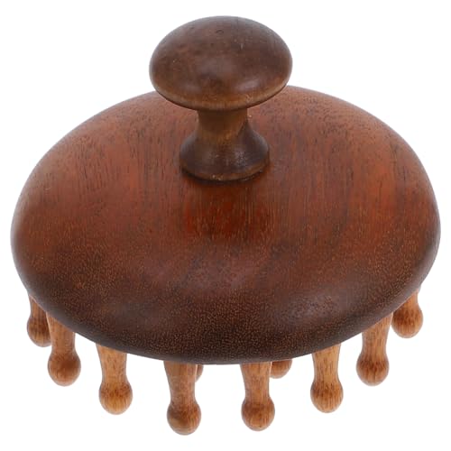 PLAFOPE Peine de Masaje para Cabelludo Peine Natural para Cuidado Diario del Cabello Masajeador Portátil para Relajación