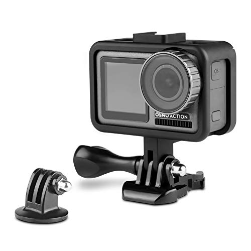 iTrunk Rahmen für die DJI OSMO Action Kamera, Aluminiumlegierungs Schutzhülle, Gehäuse Zubehör-Kit für die DJI OSMO Action Kamera