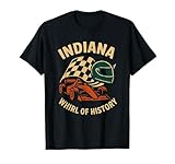 Indiana Whirl of History Tee Shirts for Racing Fan