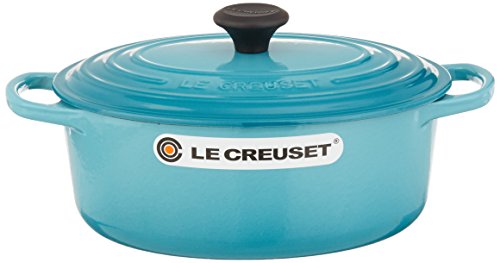 Le Creuset LS2502-2317 Signature Enameled Cast Iron Oval Dutch French (Dutch) Oven, 2