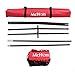 McHom 7ft x 7ft Baseball & Softball Practice Net for Hitting & Pitching Practice with Bow Frame, Collapsible and Portable, Red