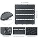 Plastic Interlocking Deck Tiles 9 Pack 12