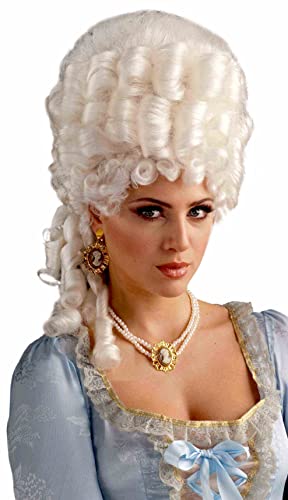 Rubies Marie Antoinette Platinum Wig for Adults Womens No Size