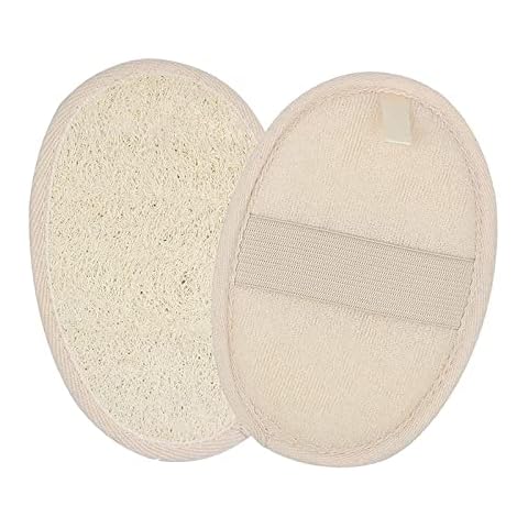 Natural Loofah Sponge Exfoliating Body Scrubber Cover