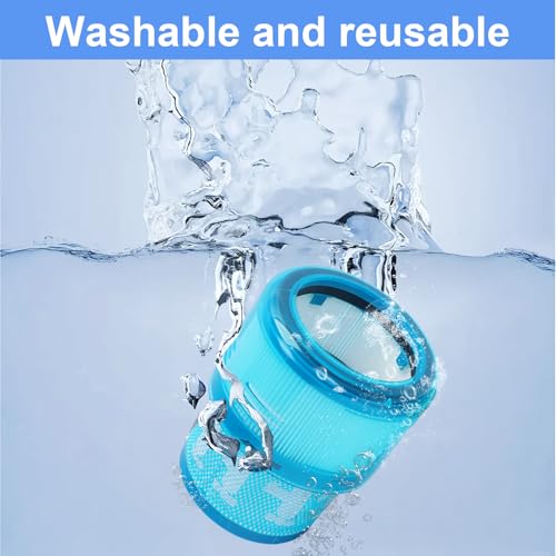 2-Pack Gen5 Filter Ersatz Kompatibel mit Dyson Gen5detect Absolute, Gen5outsize Absolute, Gen5detect Fluffy Akku Staubsauger