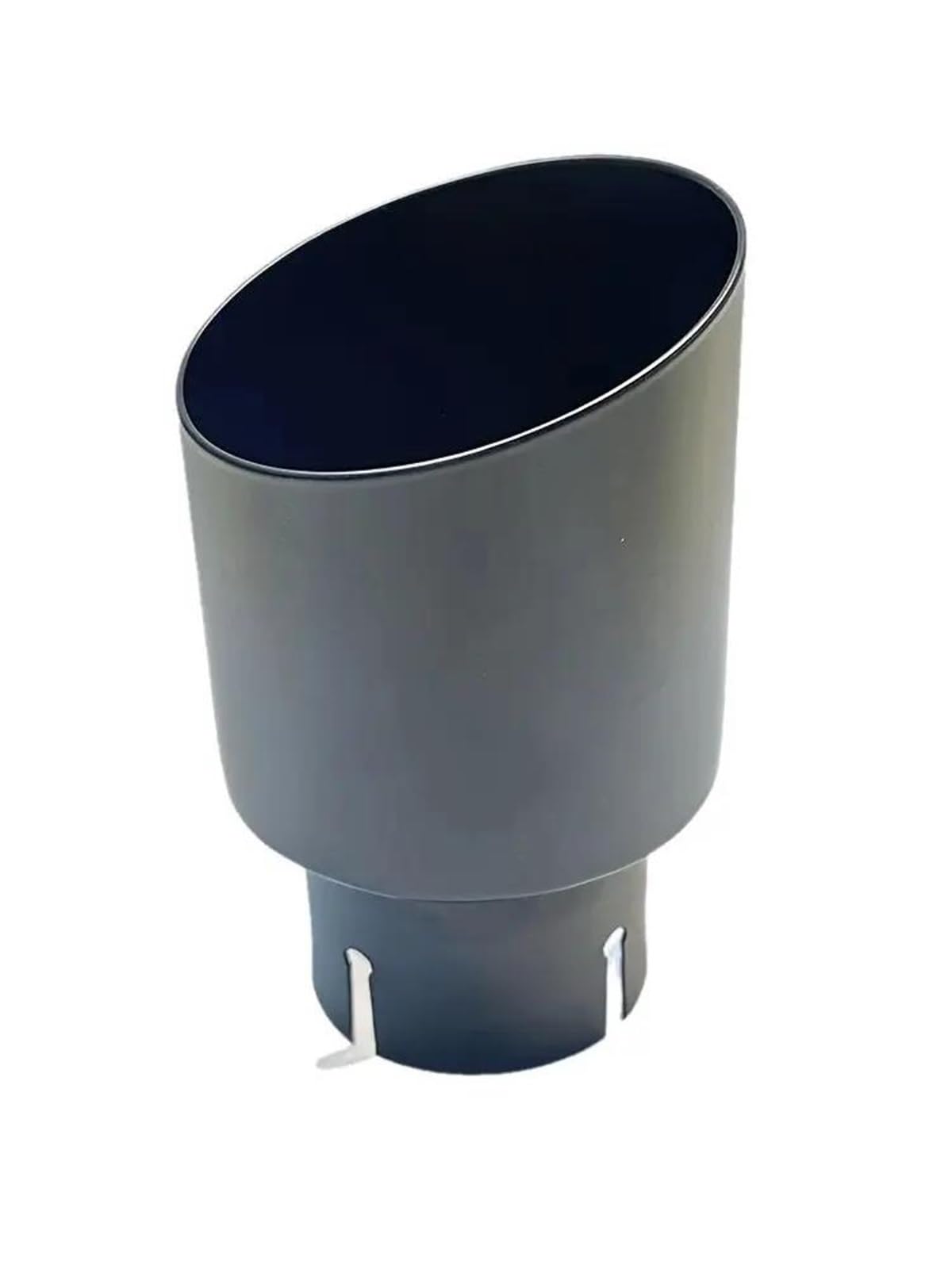 Silenciador de escape de acero inoxidable con garganta trasera recta pulida de 101mm 7