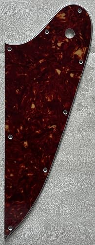 Protector de púa para guitarra Gibson Firebird estilo golpeador de guitarra (4 capas de tortuga roja)