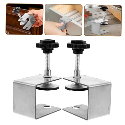KONTONTY 2 Unidades Clipe De Carpintaria Braçadeiras De Cerca Para Marcenaria Ferramenta De Melhoria