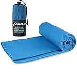 COMPACTA & LIGERA – Toalla microfibra ultraligera multiuso ahorra una increíble cantidad de espacio y se puede guardar fácilmente en cualquier mochila, bolsa de deporte o bolsa de viaje. Para cualquier situación: toalla fitness, toalla de camping o toalla natacion. Tenemos el color y el tamaño perfecto para ti.