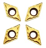 10PCS DCMT21.51 Indexable Soild Carbide Turning Insert Blade For Lathe Tool Holder,DCMT070204 Carbide Inserts...