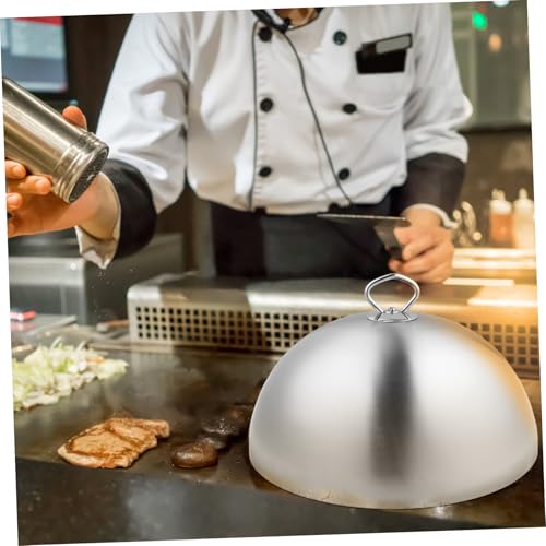 Campana Hemoton de 28 cm para evitar salpicaduras y derretir el queso uniformemente 3