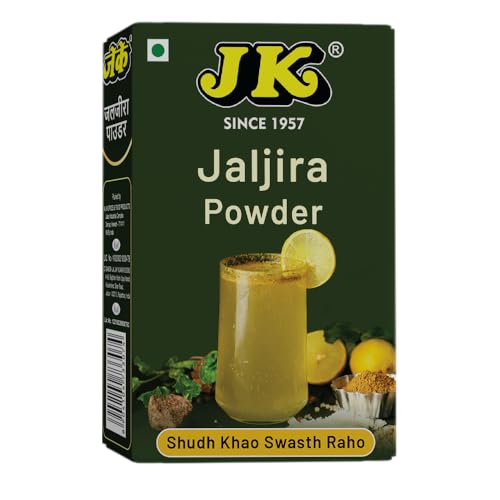 Image of JK Jal Jira Powder | Jaljeera Masala Powder Box | Blended Spice Mix | Summer Drink Masala | Hygienic | No Preservatives | 100g