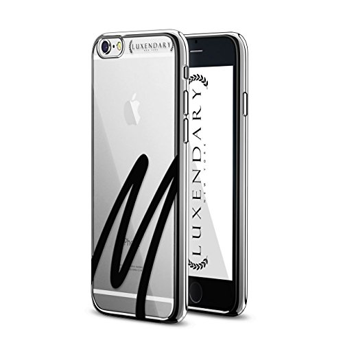 Luxendary Black Initial M1 Design Chrome Series Case For IPhone 6/6S - Chrome / Silver