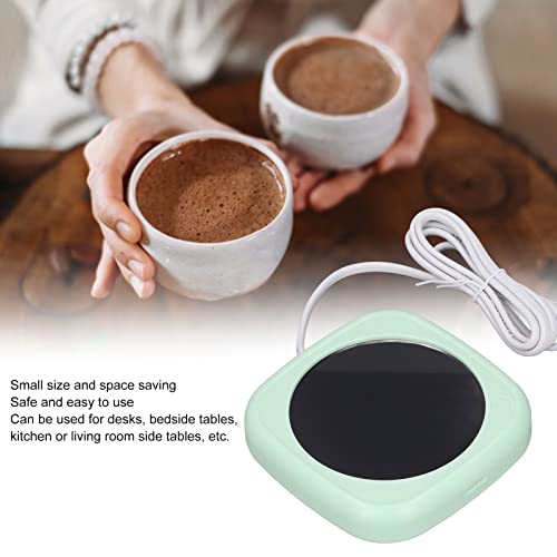 Calentador de tazas de café con temperatura constante de 55 ℃ y apagado automático verde 3