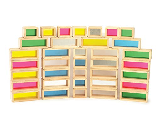 TickiT 73380 Rainbow Bricks : finis les jeux de construction fragiles qui cassent au moindre choc