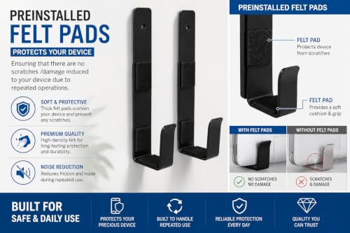 Image of BDLABS Precision Steel Laptop Storage Wall Mount