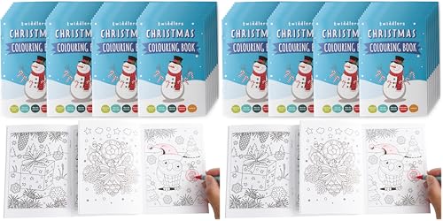 Cahier coloriage pour enfants idéal pour calendrier de l'Avent et fêtes