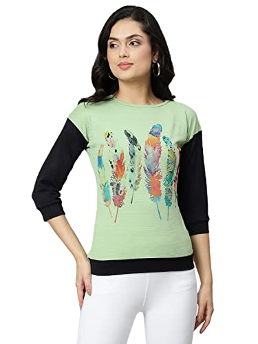 Image of DHRUVI TRENDZ Animal Print Regular Fit Jeans Korean Western Tops for Women Stylish