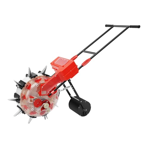 LXYIUTRW Bepritm Hand-Push Garden Seeder 10 Nozzles