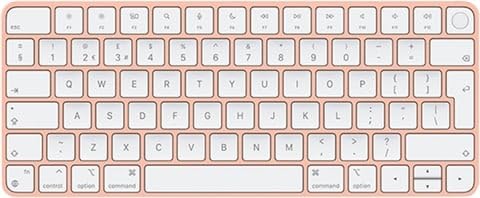 Apple Magic Keyboard con Touch ID y Teclado Numérico (QWERTZ Alemán) Naranja (Reacondicionado)
