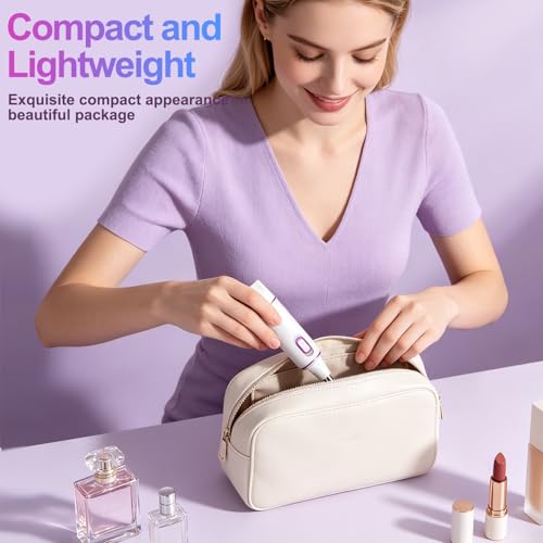 Nose Hair Trimmer for Women,USB Rechargeable Ear and Nose Trimmer,2026 Professiona 2 in 1 Painless Eyebrow & Facial Hair Trimmer Remover,IPX7 Waterproof - image 7