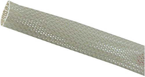 PRO POWER PET20/GREY Gaine tressée extensible Gris 19-32 mm Bobine de 25 m