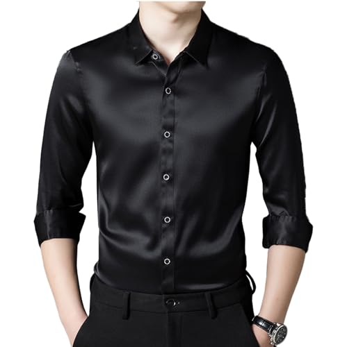 RAFYZY French Seams Silk Shirt