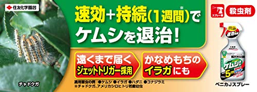 KINCHO園芸 殺虫剤 ベニカJスプレー 1000ml ジェット 庭木 樹木 花 ケムシ 6枚目