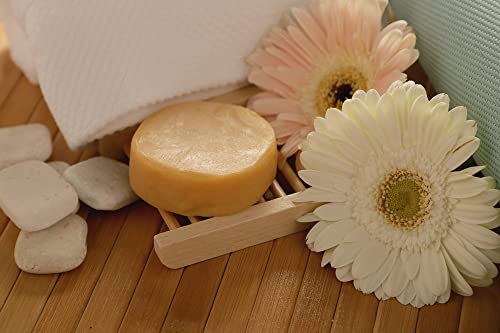 Benat All-Natural Conditioner Bars Handmade & Sulfate Free Nourishes Your Follicles With Antioxidants To Support Strong And Healthy Hair Lemon For All-Hair Types Zero-Waste Eco-Friendly #TOP5