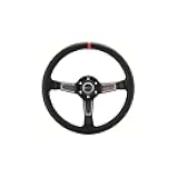 Sparco Universal Steering Wheel L575 - Black Leather - Diameter 350 mm