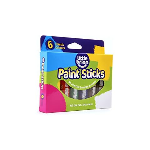 Little Brian Paint Sticks Classic Colours 6 Assorted Cover