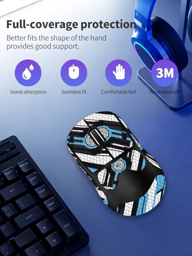 Protector para Logitech G PRO X Superlight 2 DEX Azul Negro miniatura 2