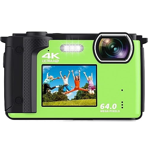 Caméscope selfie 4K et double écran pour des vlogs fluides et nets