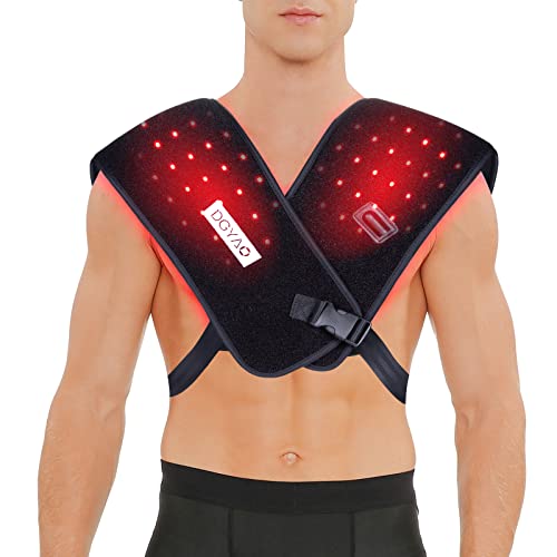 Dgxinjun Red Light Therapy For Shoulder Back Body Pain Relief Infrared Light Therapy Devices 850Nm Joints Muscle Nerve Wrap Led Flexible Wearable Pads Home Use Fda Cleared #TOP1