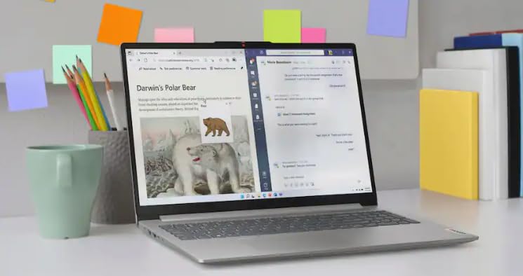 Image of Lenovo IdeaPad Slim 3,15.6 inch FHD Touch,Ryzen 7,Lightweight,Stylus Pen