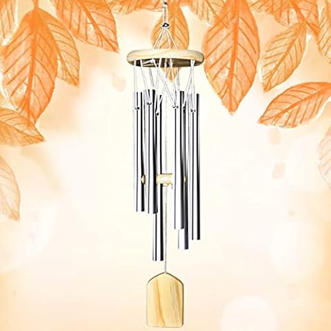 QMAHA 6 Tubes Outdoor Wind Chimes Cover