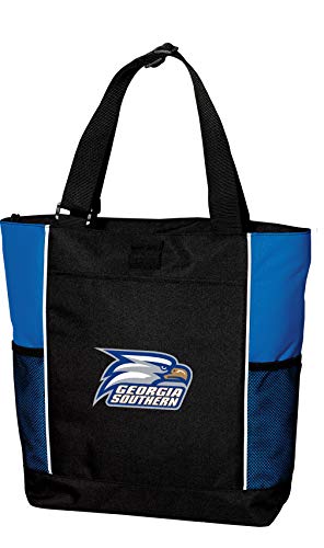 Broad Bay Georgia Southern Eagles Tote Bags TOP GS Eagles Logo Totes Gift Idea Carryall for Tailgating, Beach, Pool, or Shopping