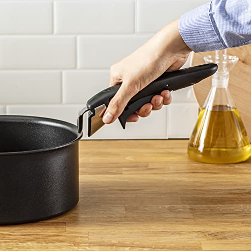 Tefal Ingenio Black Handle, Stackable, Removable, 100% Safe, 10 Year Guarantee, L9863342