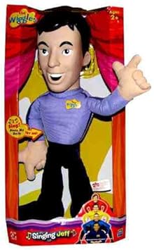 The Wiggles Jeff Singing Plush Soft Doll Toy Amazon Co Uk Toys Games
