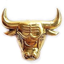 Men's Metal Bull Style Coat Brooches