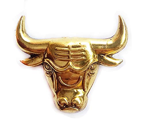 Men's Metal Bull Style Coat Brooches-image-22