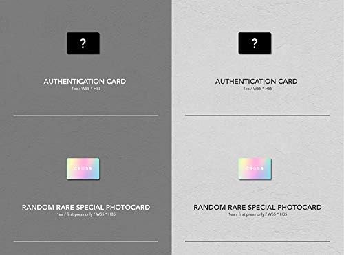 Miniatura 5 de Ganador de YG - Cruz CROSSLIGHT ver. Álbum de fotos de 3 minúsculas+póster plegable de doble cara+juego de tarjetas extra de doble cara