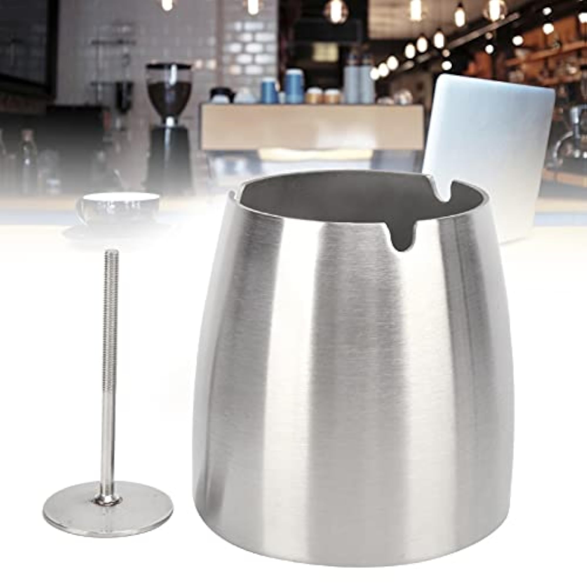 Portable Windproof Cigar Ashtray with Bracket