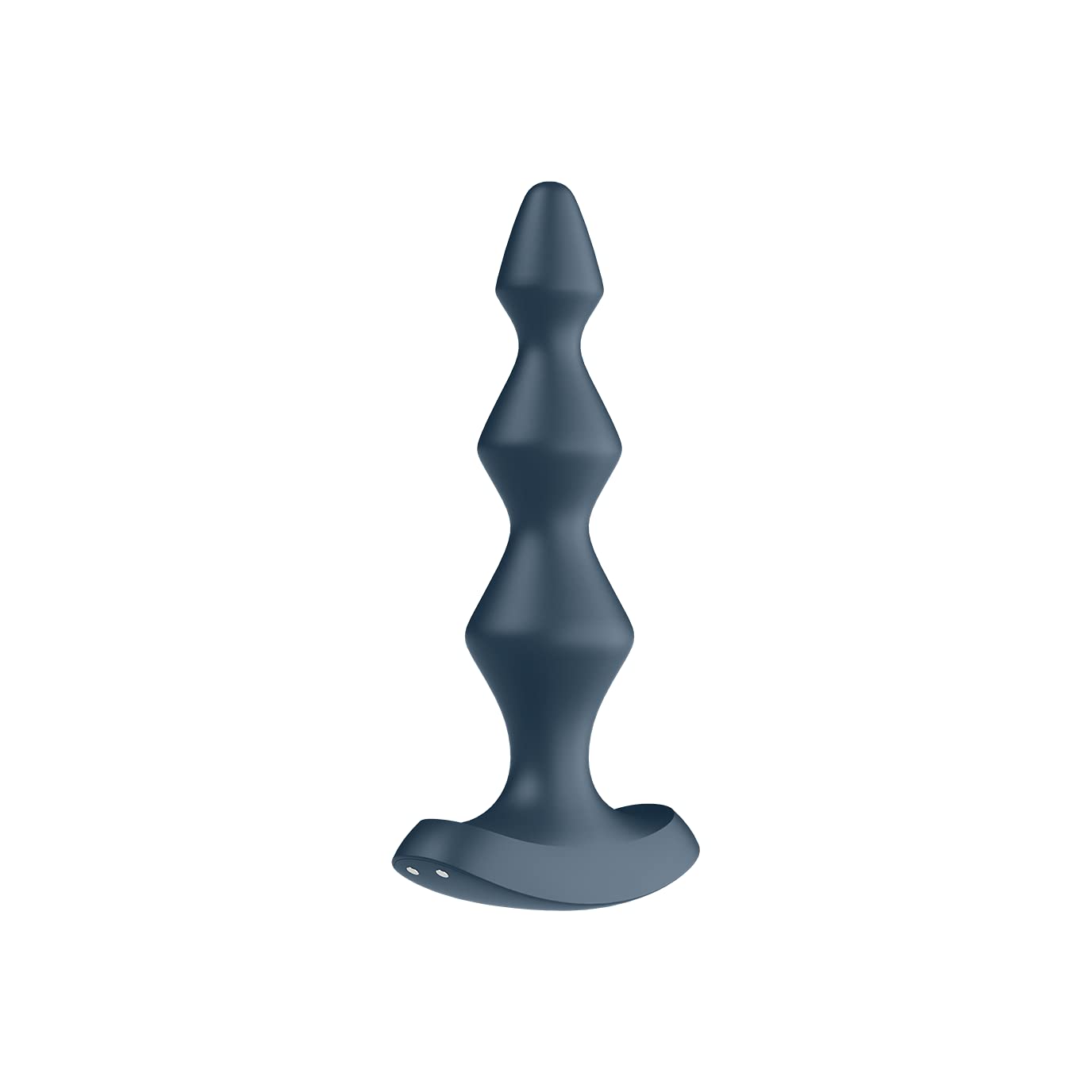 Satisfyer Lolli-Plug 1 vibrador anal | silicona médica gris | resistente al agua (IPX7) y recargable | plug anal juguete sexual para principiantes y avanzados
