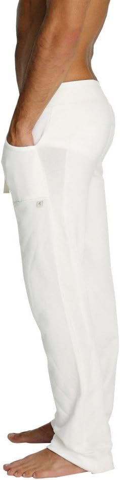 4-rth Men's Eco-Track Sweat & Yoga Gym Pant Modal French Terry Made in America Caliifornia Stretch Fit European Style