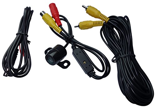 Insane Audio IACAM1 Universal Front or Rear-Facing Waterproof Backup Camera, Independent Mount