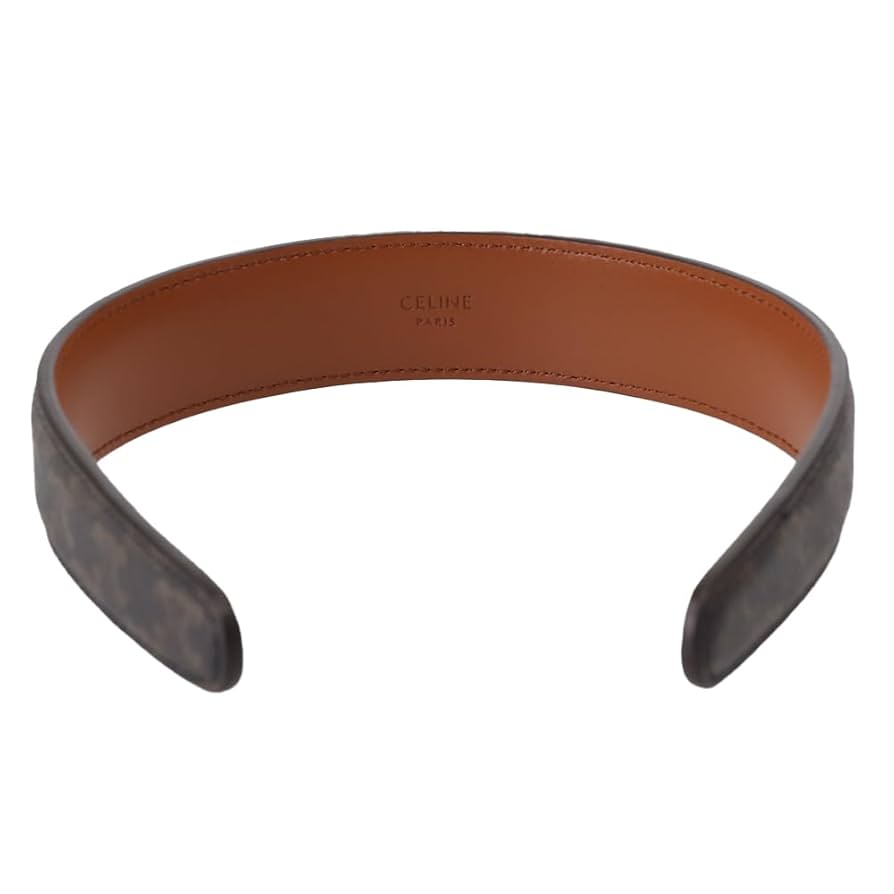 CELINE　カチューシャ　カーフスキン&キャンバス Amazon.co.jp: [セリーヌ] カチューシャ ヘッドバンド