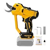 Troncarami a batteria per DEWALT 18 V, Forbici Potatura a Batteria diametro di taglio 35 mm, cesoie elettriche professionali con velocità variabile, protezione anteriore (senza batteria)