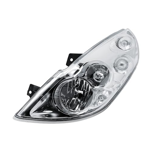 LONGLING Phare gauche côté conducteur, projecteur avant avec moteur sans feu antibrouillard, pour Renault Master III, Opel Movano 2010-2019