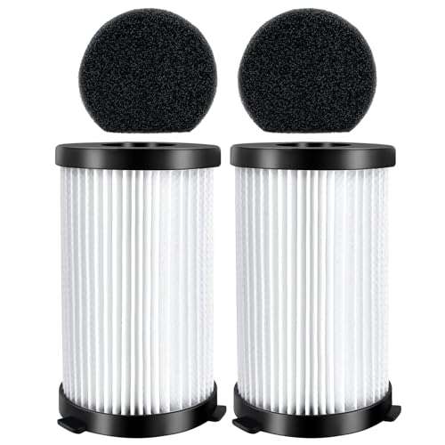 2 Set Replacement Filter Sponge Kit for MooSoo D600/D601 for Akitas AK585K V8 for iwoly V600 Vacuum Cleaner for Goodmans 356277 for Ariete Handy Force2759/2761for Cecotec Conga Thunderbrush520/550/560